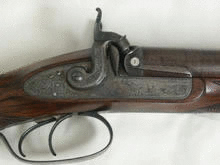 George Fuller Double 10 Bore Percussion Gun