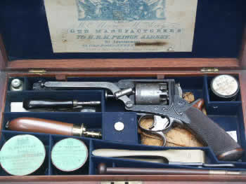 A FINE CASED 54 BORE TRANTER RETAILED BY WILLIAM MOORE & WILLIAM GREY